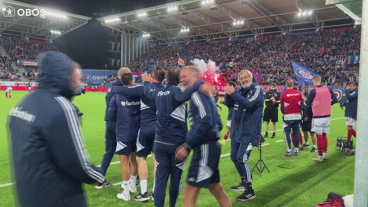 - Deilig å gjøre det på den største scenen